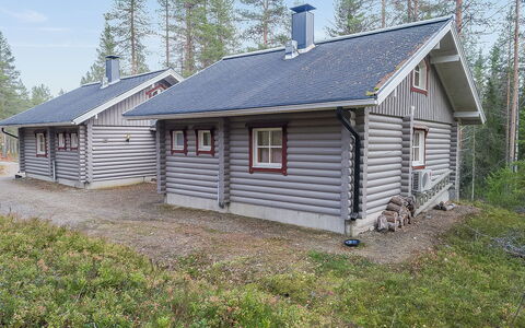 Ylläksen Tunturihonkamaja a 1: Cottage, House, Home, Garden Buildings, Siding, Log Cabin, Farmhouse, Estate, Shed, Yard