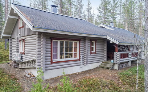 Ylläksen Tunturihonkamaja a 1: Cottage, House, Home, Garden Buildings, Siding, Log Cabin, Farmhouse, Estate, Shed, Yard