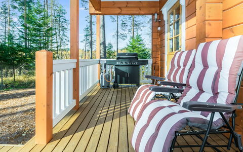 Telkkä: Wood, Cottage, Log Cabin, Forest, Shed, Garden Buildings, Larch, Woodland, Wood Stain
