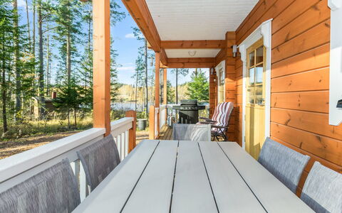 Telkkä: Wood, Cottage, Log Cabin, Forest, Shed, Garden Buildings, Larch, Woodland, Wood Stain