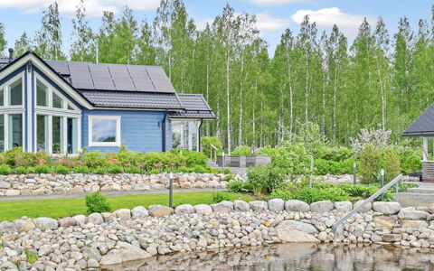 Villa Paasirinne a: Cottage, House, Home, Garden Buildings, Siding, Log Cabin, Farmhouse, Estate, Shed, Yard