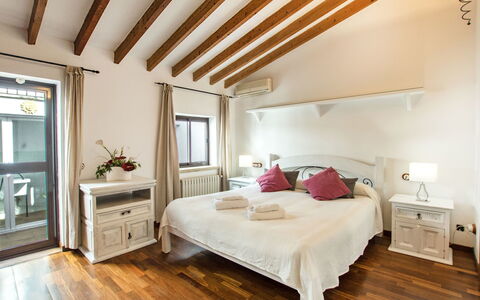Lencant: Bedroom, Furniture, Bed, Room, Ceiling, Property, Interior Design, Bed Frame, Wood Flooring, Floor