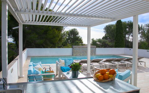 Nelli: Swimming Pool, Outdoor Furniture, Furniture, Resort, Shade, Chair, Composite Material, Pergola, Eco Hotel, Outdoor Structure