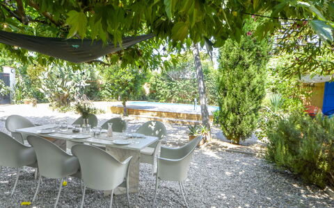 Ave de Paso: Plant, Plant Community, Shade, Outdoor Furniture, Chair, Tree, Leisure, Grass, Table, Tints And Shades