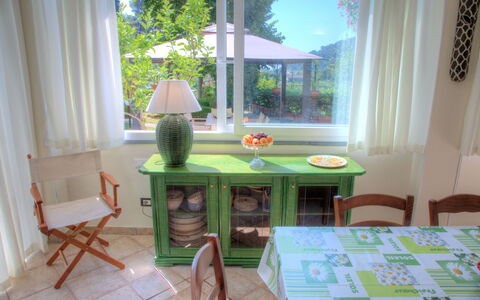 Casa Del Sole - San Bartolomeo Al Mare: Room, Property, Furniture, Green, Table, Interior Design, House, Floor, Home, Building