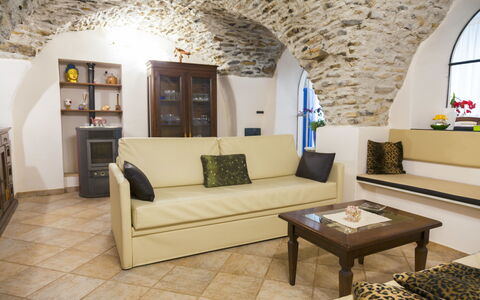 Casa Del Sole - San Bartolomeo Al Mare: Room, Property, Interior Design, Building, Furniture, Living Room, Ceiling, Real Estate, House, Architecture