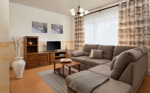 Legović: Living Room, Furniture, Room, Property, Interior Design, Floor, Wall, Building, Real Estate, Table