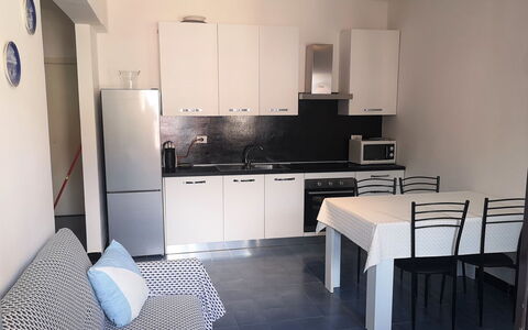Caterina: Cabinetry, Countertop, Property, Furniture, Building, Sink, Interior Design, Kitchen, Kitchen Stove, Flooring