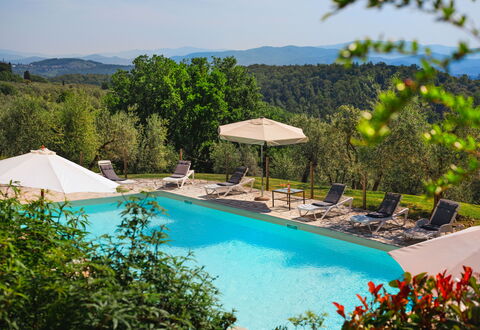 Pozzo Dei Desideri: Water, Plant, Sky, Property, Swimming Pool, Nature, Tree, Azure, Botany, Natural Landscape