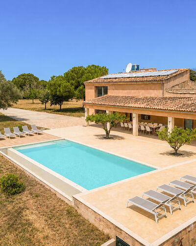 Can Toni: Estate, Home, Hacienda, Farmhouse, Swimming Pool, Villa, Shade, Landscaping, Resort, Mansion