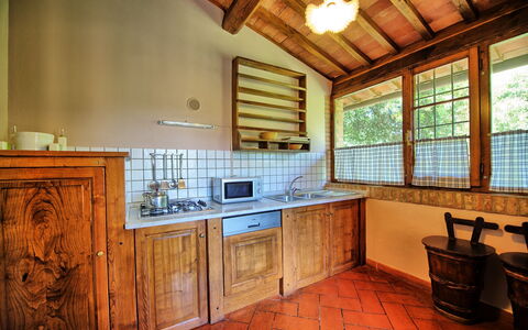 Montegufoni: Room, Property, Kitchen, Countertop, Furniture, Building, Cabinetry, House, Home, Interior Design