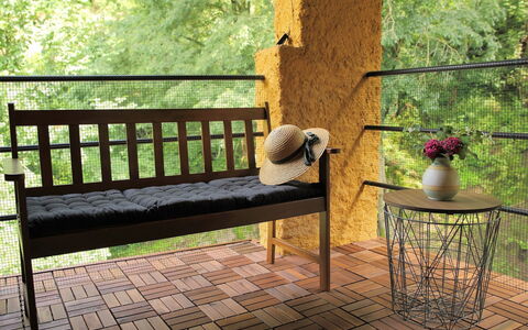 La Furnaseta: Nature, Furniture, Tree, Outdoor Furniture, Room, Porch, Table, Botany, Leaf, Chair