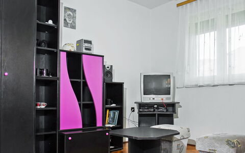 Vilma: Property, Cabinetry, Furniture, Computer Desk, Purple, Window, Interior Design, Building