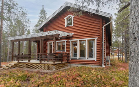 Kevätruska B: Wood, Cottage, Log Cabin, Forest, Shed, Garden Buildings, Larch, Woodland, Wood Stain