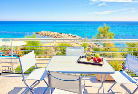 Lucrezia - San Lorenzo: Property, Furniture, Vacation, Real Estate, Table, Resort, Outdoor Furniture, Ocean, Building, House