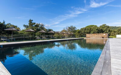 Porto Vecchio 150: Water, Sky, Water Resources, Cloud, Blue, Plant, Azure, Tree, Swimming Pool, Natural Landscape