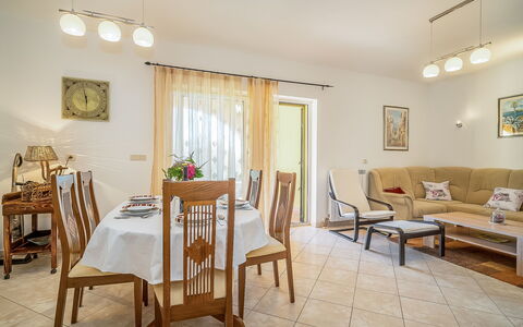 Mila: Room, Property, Furniture, Dining Room, Interior Design, Building, Table, Yellow, Ceiling, Floor