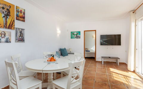 Floramar: Furniture, Flooring, Interior Design, Floor, Ceiling, Table, Kitchen & Dining Room Table, Chair, Room, Dining Room
