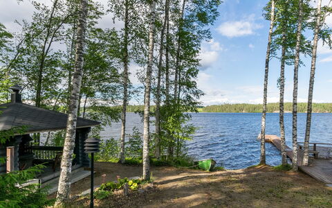 Villa Kotikoivu: Bank, Lake, Reservoir, Shade, Shore, Sound, Loch, Dock