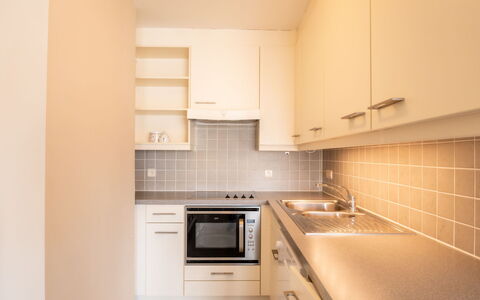 Bredene 720: Brown, Cabinetry, Countertop, Building, Sink, Furniture, Tap, Kitchen Stove, Kitchen, Wood