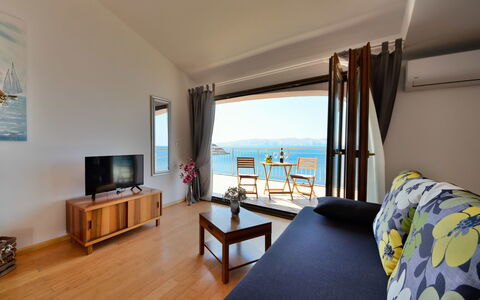 Sveti Juraj 105: Furniture, Property, Table, Building, Azure, Comfort, Architecture, Interior Design, Floor, Couch
