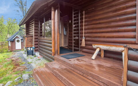 Haltinsaana: Wood, Cottage, Log Cabin, Forest, Shed, Garden Buildings, Larch, Woodland, Wood Stain