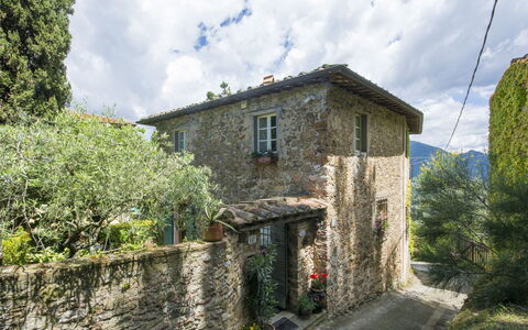 Casaccia: Property, House, Cottage, Building, Village, Rural Area, Architecture, Tree, Landscape, Roof