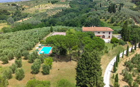 Il Leccio: Aerial Photography, Natural Landscape, Bird'S-Eye View, Hill Station, Property, Rural Area, Estate, Landscape, Photography, Tree