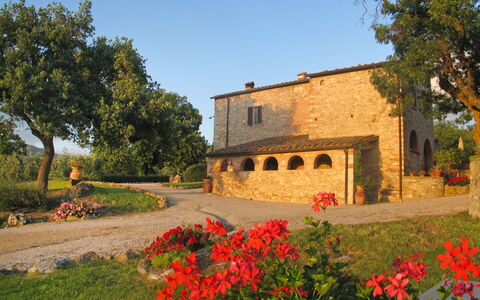 Gambassi Terme 820: Property, House, Home, Rural Area, Botany, Building, Spring, Tree, Real Estate, Garden