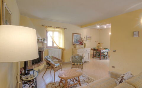 Le Pergole: Furniture, Picture Frame, Lighting, Chair, Wood, Interior Design, Lamp, Floor, Living Room, Flooring