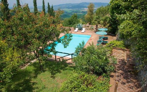 Le Pergole: Swimming Pool, Property, Vegetation, Natural Landscape, Real Estate, Wilderness, Botany, Tree, Estate, Vacation