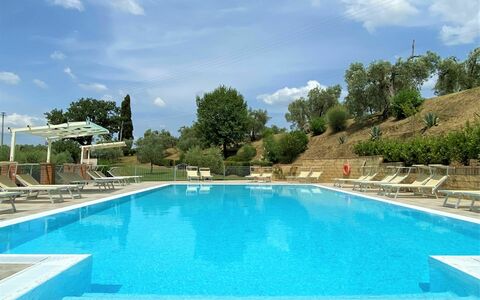 Volterra 819: Water, Cloud, Sky, Plant, Swimming Pool, Nature, Tree, Rectangle, Outdoor Furniture, Shade