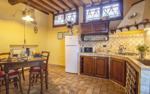 Castellina in Chianti 865: Property, Room, Building, Kitchen, Furniture, Countertop, Interior Design, House, Real Estate, Floor
