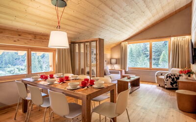 Swisspeak Resorts Zinal 9000.103: Interior Design, Wood, Ceiling, Furniture, Home, House, Room, Cottage, Living Room, Hardwood