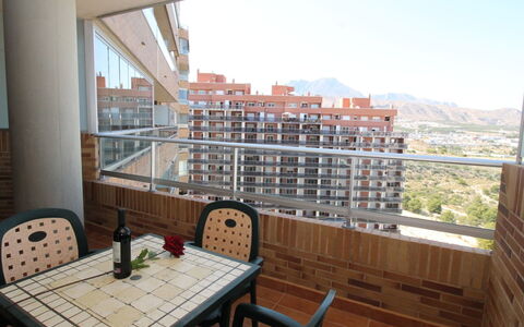 Torre Maestral: Property, Building, Room, Balcony, Real Estate, Apartment, Furniture, Interior Design, House, Condominium