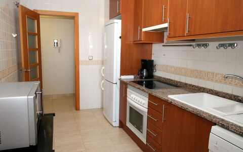 Torre Maestral: Property, Room, Countertop, Kitchen, Furniture, Cabinetry, Floor, Major Appliance, Building, House