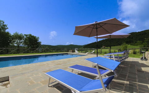 Poggio del Fabbro: Outdoor Furniture, Swimming Pool, Leisure, Sunlounger, Resort, Shade, Outdoor Table, Eco Hotel, Umbrella, Landscaping