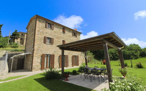 Poggio del Fabbro: Home, Cottage, Land Lot, Estate, Farmhouse, Yard, Garden, Porch, Lawn, Outdoor Furniture