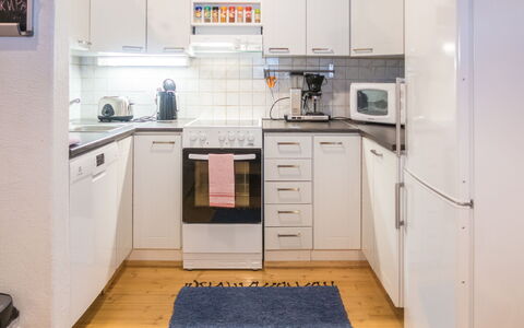 Purnukylä 4: Kitchen Appliance, Kitchen, Major Appliance, Countertop, Wood, Flooring, Interior Design, Cabinetry, Floor, Home Appliance