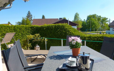 Nest: Property, Real Estate, House, Patio, Home, Building, Room, Vacation, Table, Furniture