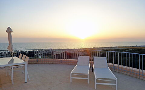 Suite 48: Sky, Sea, Property, Horizon, Morning, Furniture, Ocean, Sunrise, Sunset, Real Estate