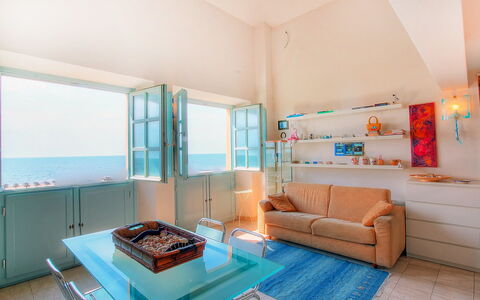 Suite 48: Room, Furniture, Property, Interior Design, Living Room, Building, House, Turquoise, Ceiling, Table