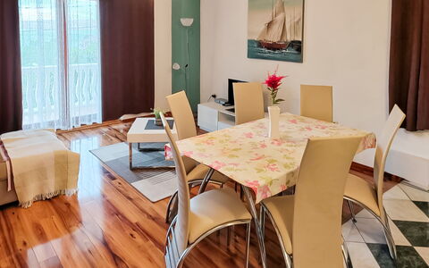Beba: Table, Furniture, Curtain, Chair, Wood, Interior Design, Floor, Flooring, Picture Frame, Building