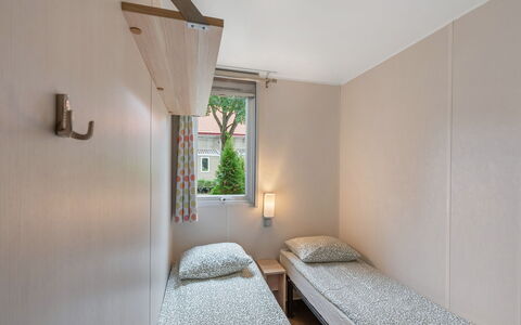 Sunset Terrace: Wall, Wood, Floor, Flooring, Interior Design, Ceiling, Furniture, Bedroom, Room, Bed