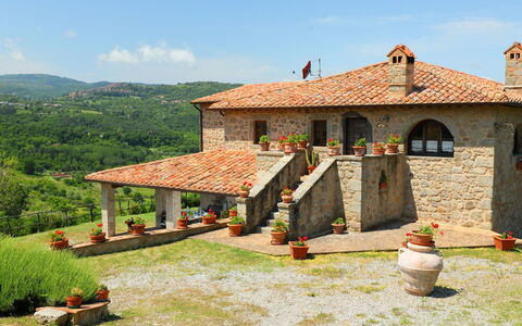 Podere dei Venti: Sky, Plant, Cloud, Property, Building, Window, House, Land Lot, Tree, Natural Landscape