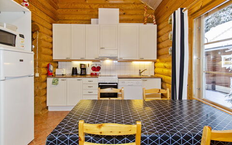 Purnuranta B: Wood, Cottage, Log Cabin, Wood Stain, Kitchen, Ceiling, Freezing, Hardwood, Winter, Kitchen Appliance