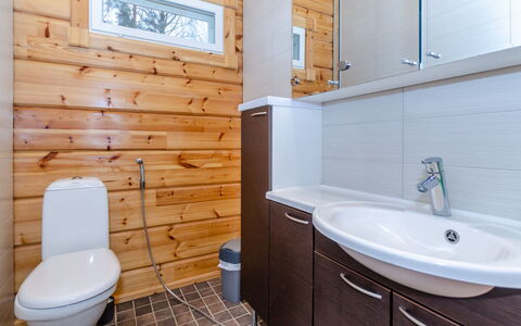 Kolin Mesikämmen: Plumbing Fixture, Bathroom, Bathroom Sink, Flooring, Wood, Sink, Floor, Toilet, Tap, Bathroom Cabinet