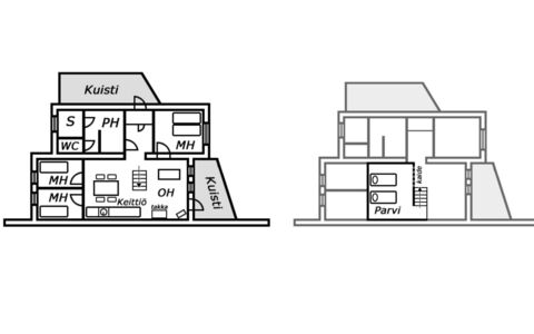 Hiisiranta B3: Wood, Cottage, Log Cabin, Forest, Shed, Garden Buildings, Larch, Woodland, Wood Stain