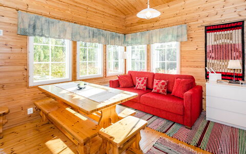 Käränkämökki: Wood, Cottage, Log Cabin, Forest, Shed, Garden Buildings, Larch, Woodland, Wood Stain