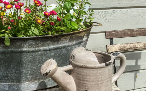 Annelinniemi: Furniture, Chair, Outdoor Furniture, Table, Wood, Outdoor Table, Kitchen & Dining Room Table, Shade, Garden, Umbrella
